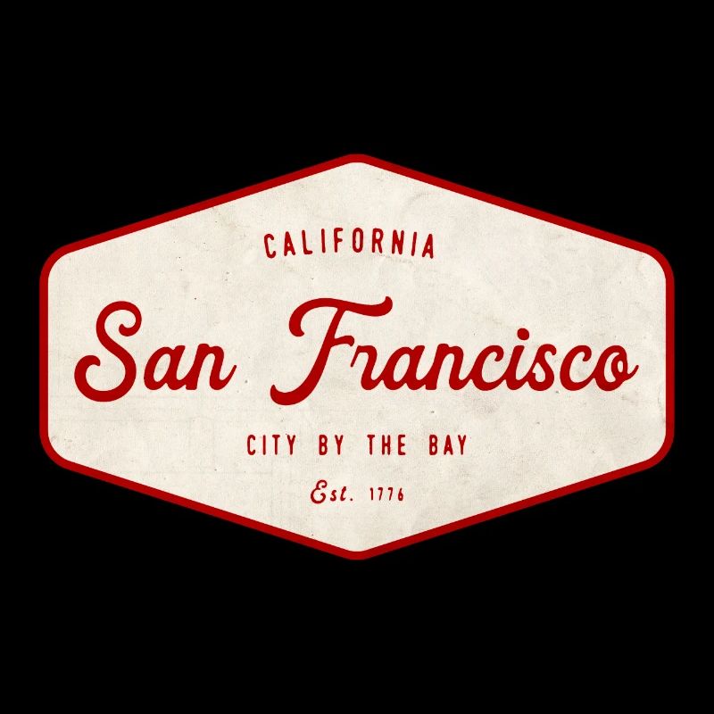 San Francisco Vintage Schild