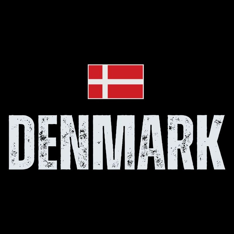 Drapeau du Danemark, fier danois