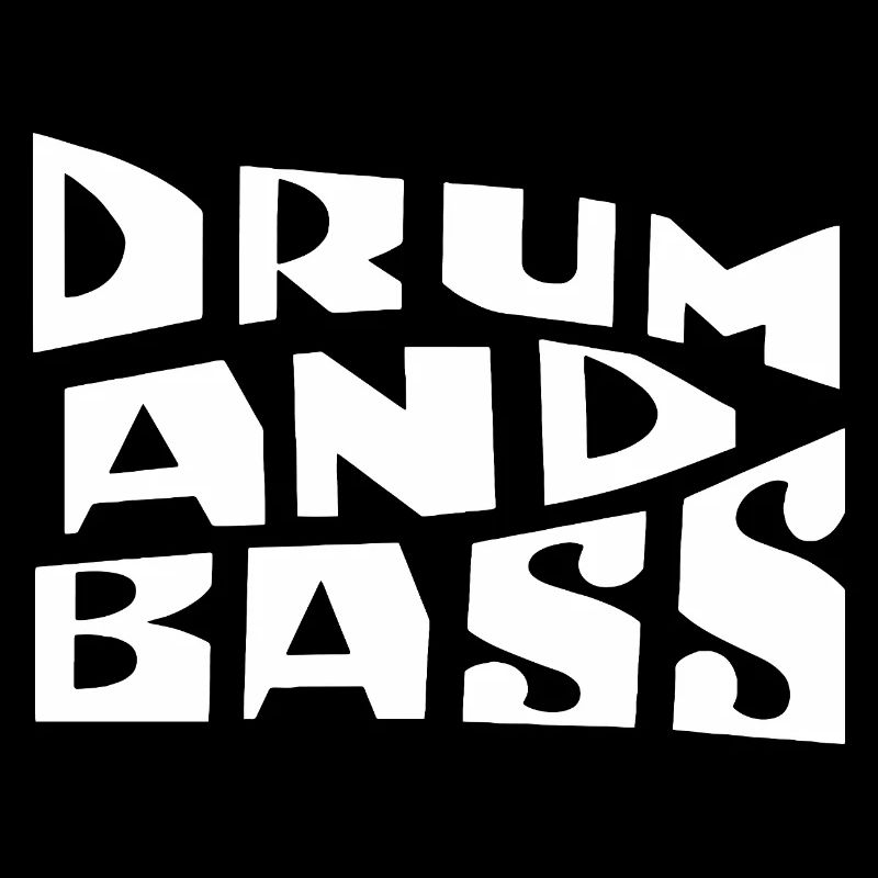Drum and Bass Bold Typography