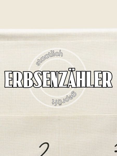 Erbsenzähler