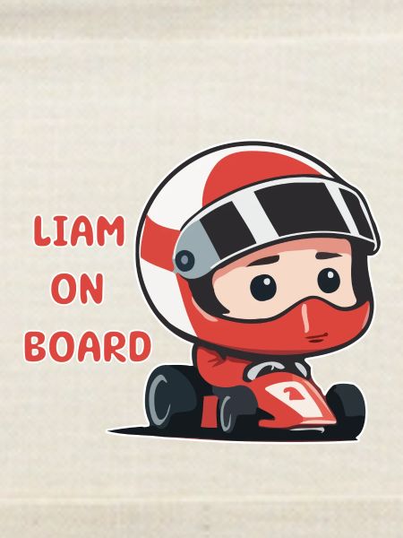 Liam on board