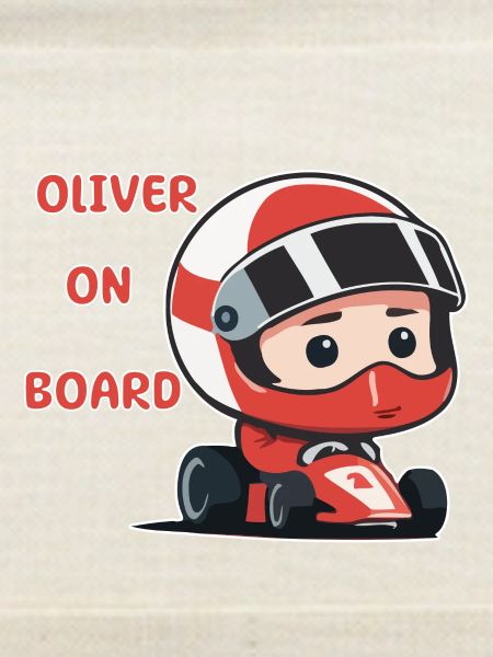 Oliver on board