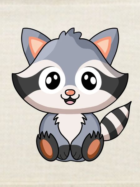 Waschbär