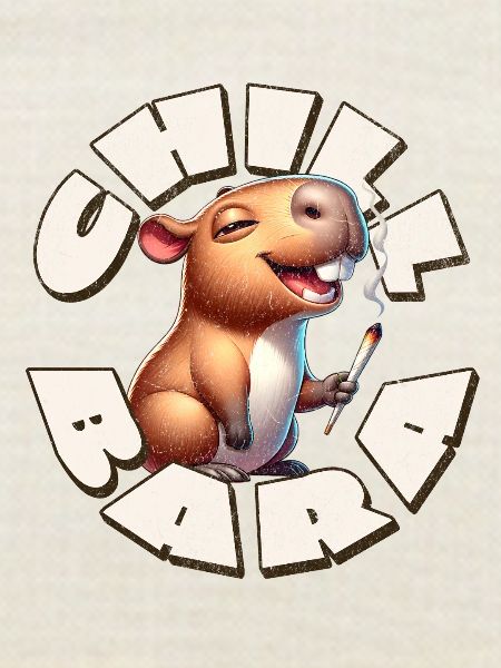 Capybara Chill Bara