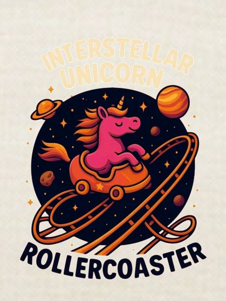Einhorn Achterbahn