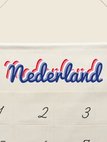Nederland Script Flagfarben