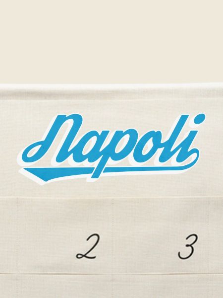 Napoli Retro Script Blau