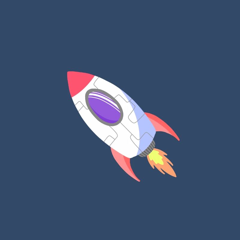 Space Rocket Pop Comic