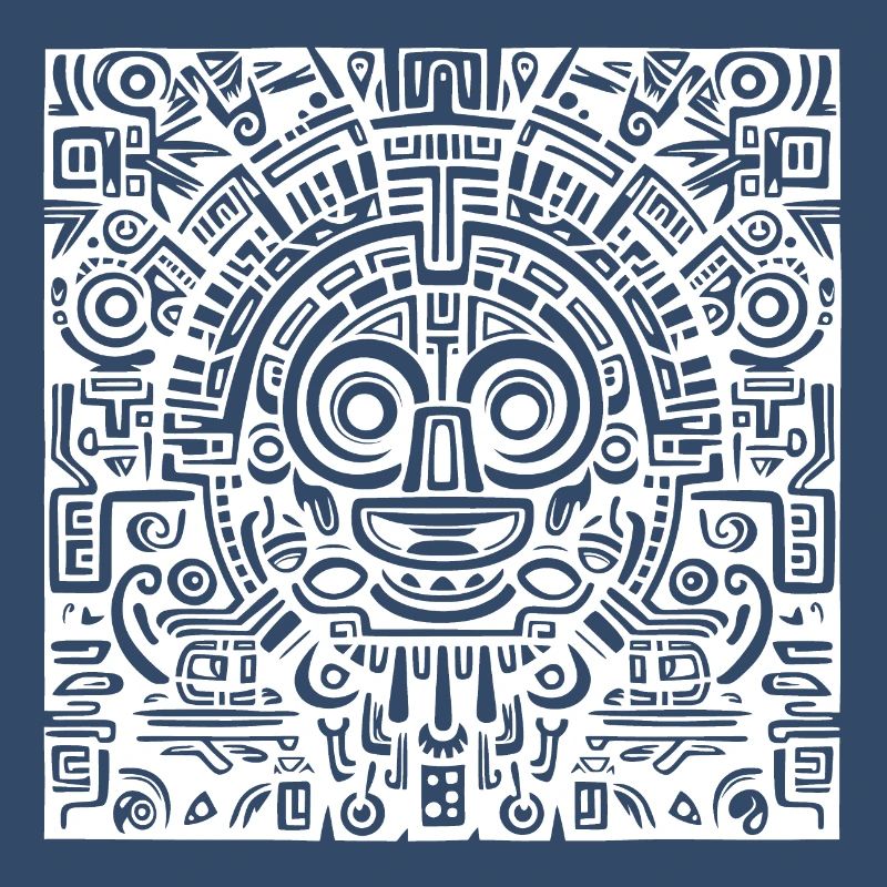 Inca, Aztec, Mayan Pattern, Artwork