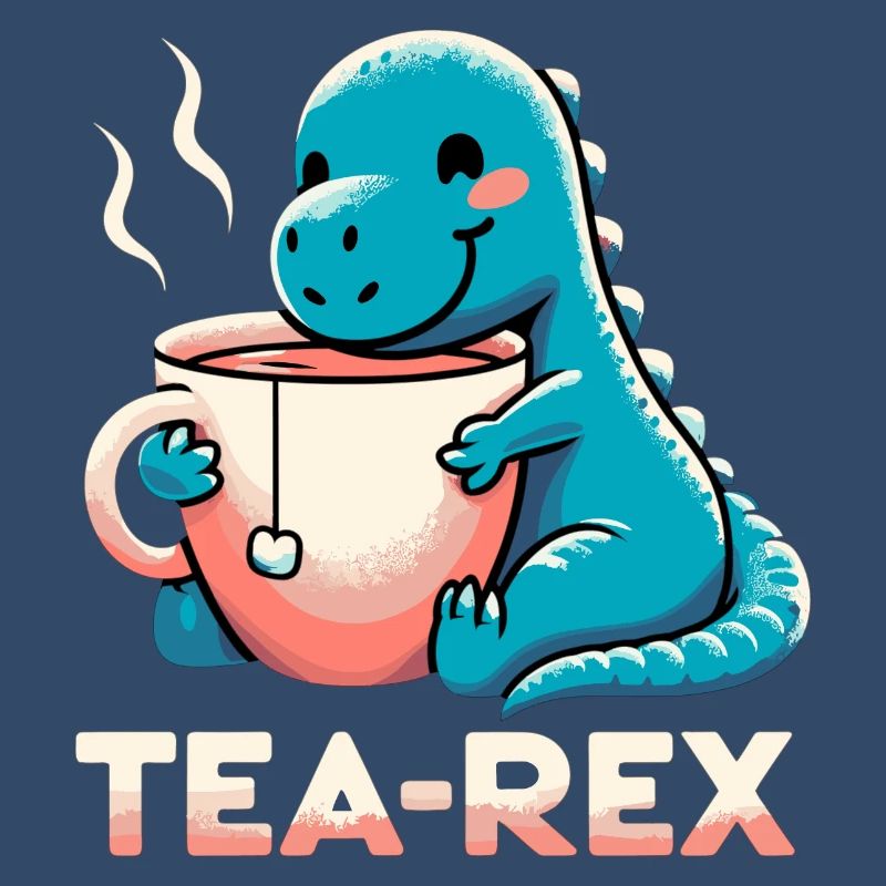 Tea Rex Tea Rex Tea Drinker Gift