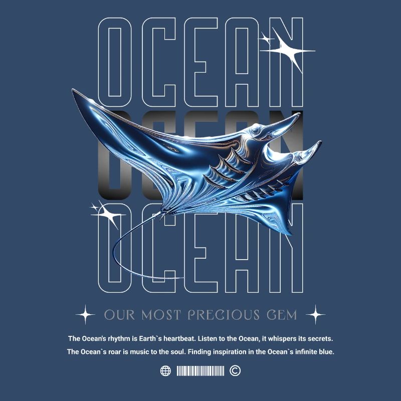 Ocean Manta Precious Treasure
