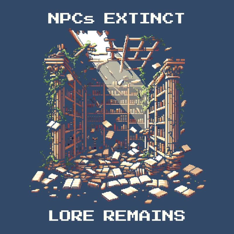 NPCs gone, lore stays | Post-apocalyptic