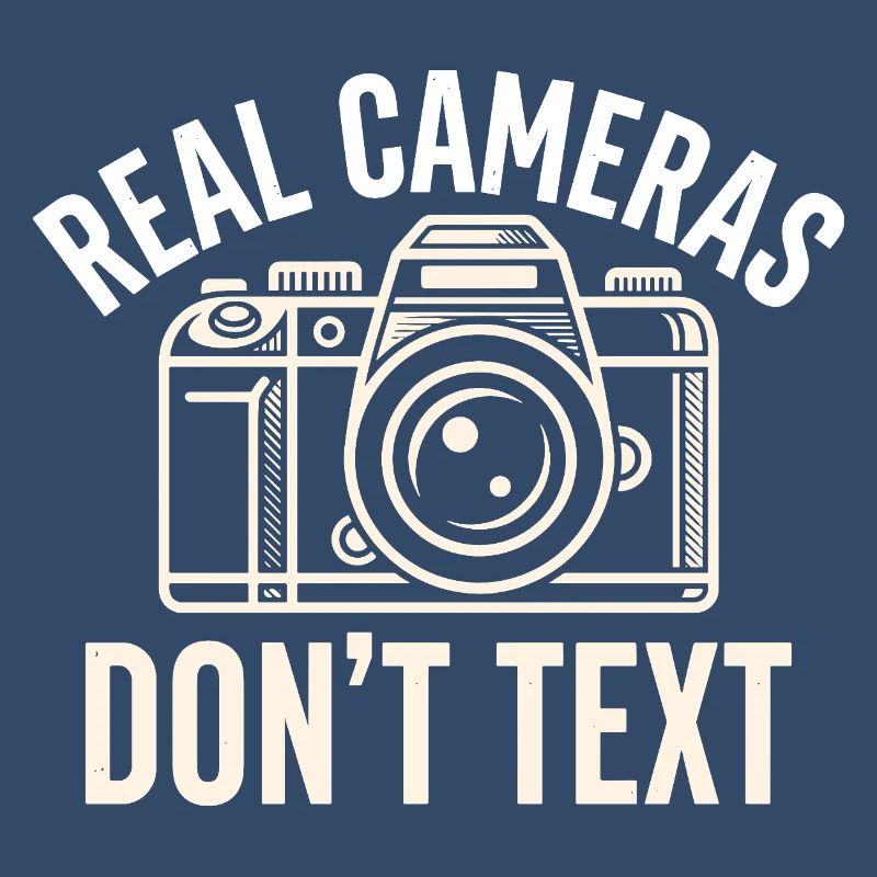 Real Cameras Don't Text Statement