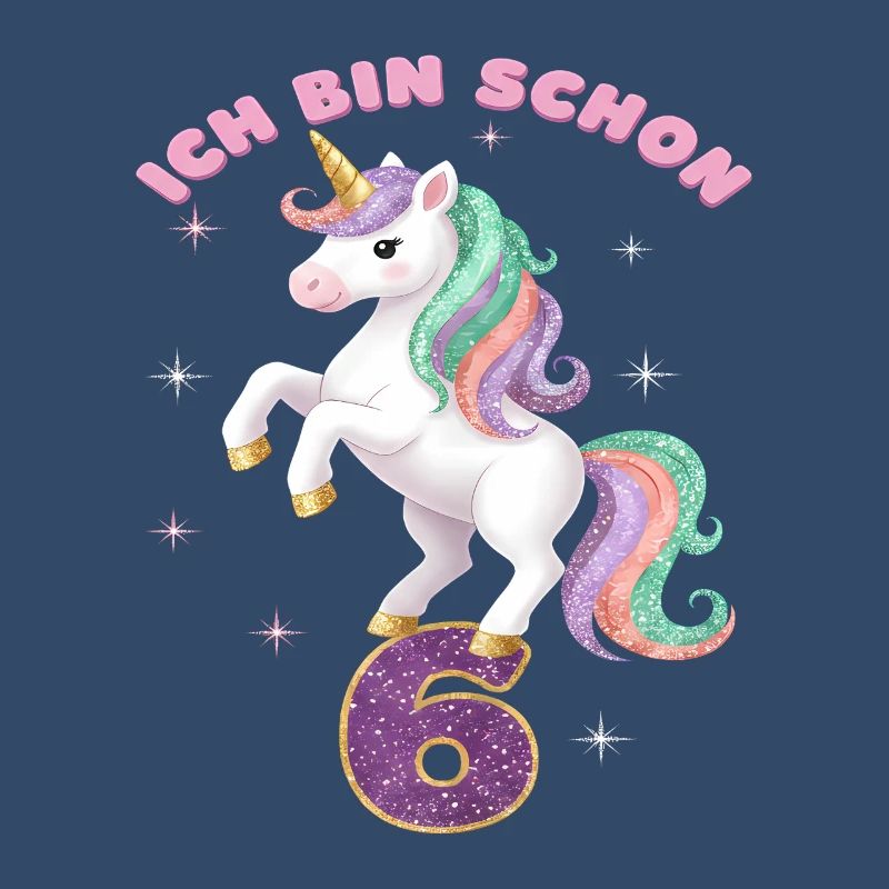 1. Geburtstag Einhorn Mädchen Ich bin schon 1