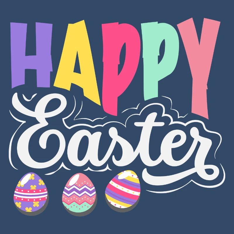 Happy Easter Sweet Easter Bunny Egg Hunt Easter Eggs