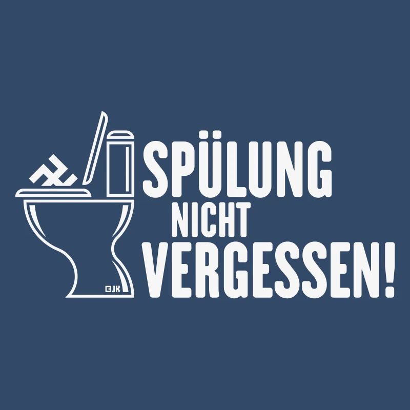 Non dimenticare di sciacquare! (Contro destra / bianco)