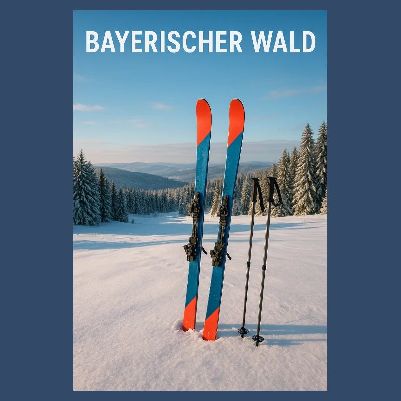 Bavarian Forest Skiing Experience