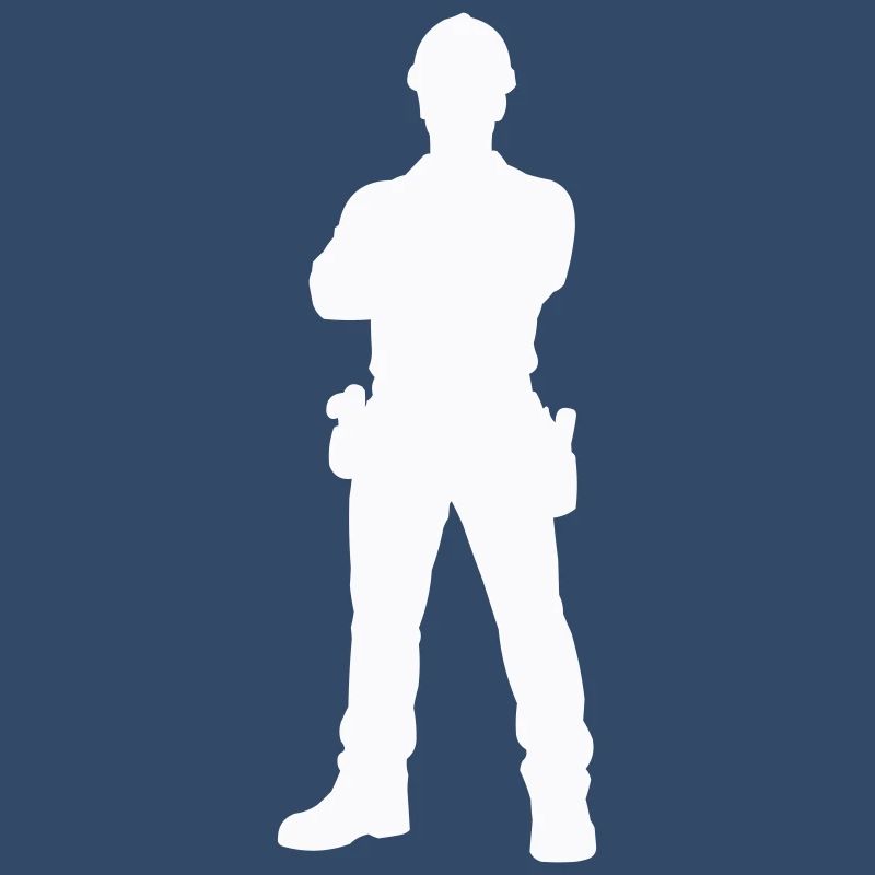 Construction Worker Construction Silhouette