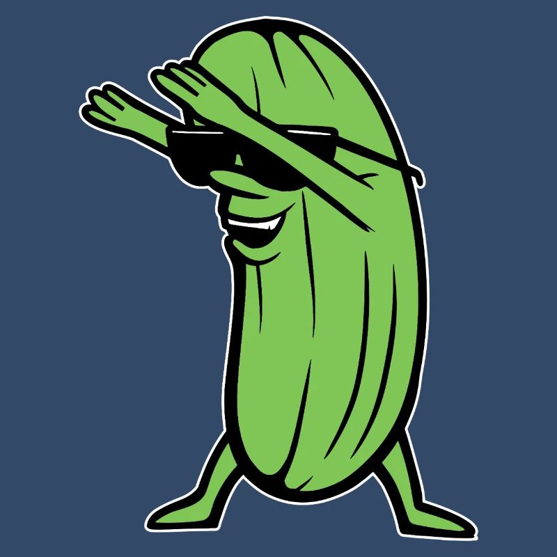 Dabbing Concombre Dabbing Dab Danse Hip-Hop Danse Pose