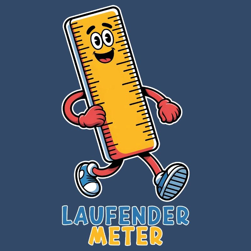 Running Meter Small Funny Dwarf Nickname