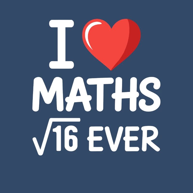 Math J’adore les maths Maths Nerd Professeur de mathématiques