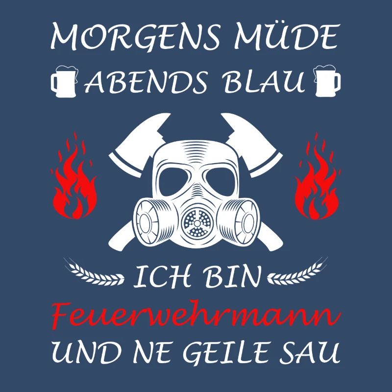 Firefighter Fire Brigade Comrade Ffw Funny