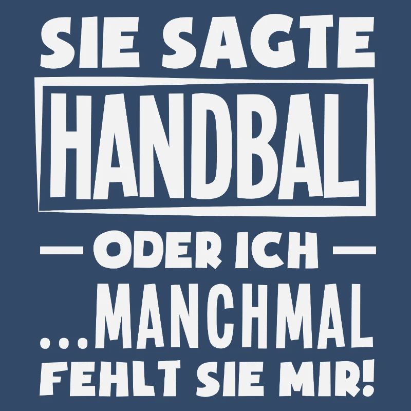 Handball oder ich – manchmal fehlt sie