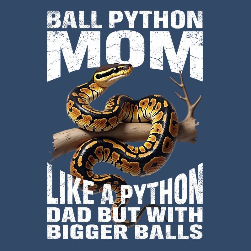 Königspython Mom Mama Schlangen Terrarium Python