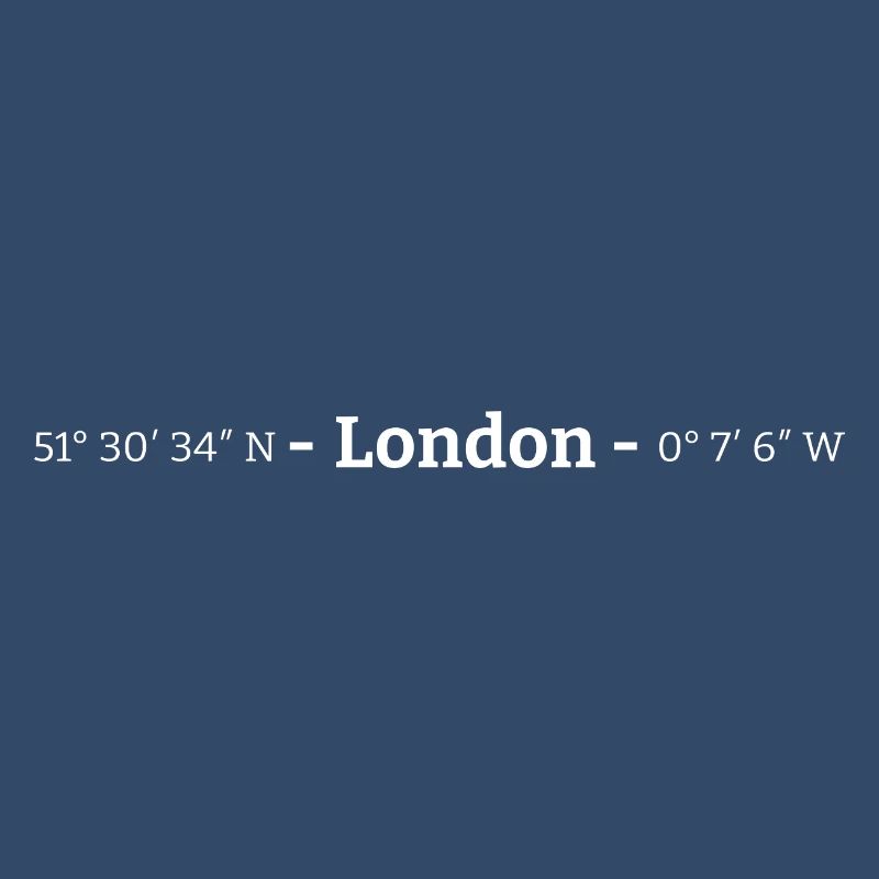 London coordinates