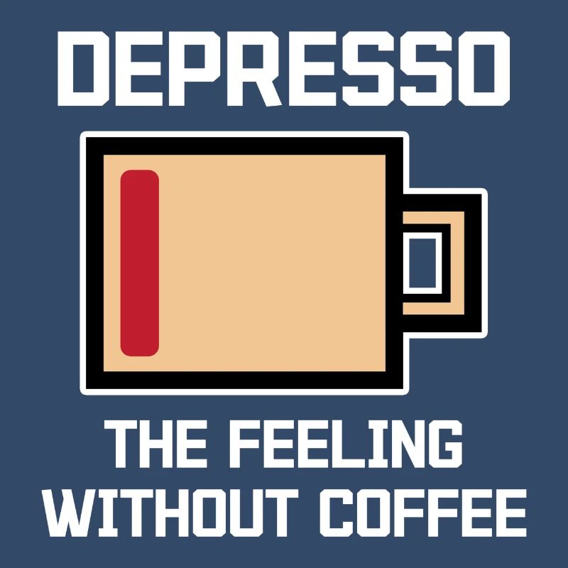 Humorvoll Kaffee Espresso Statement Kaffeetrinker