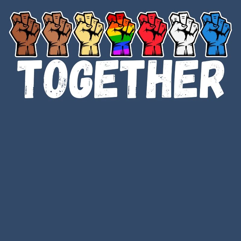 Equality Lgbt rainbow saying