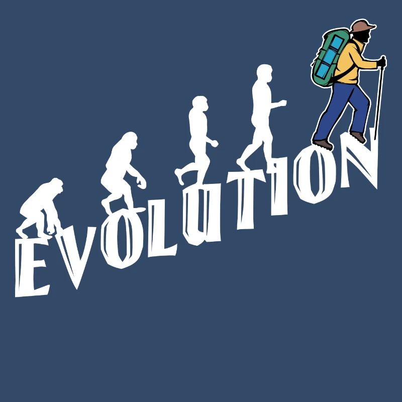 Evolution Wanderer Hiking Hike Mountain Hike