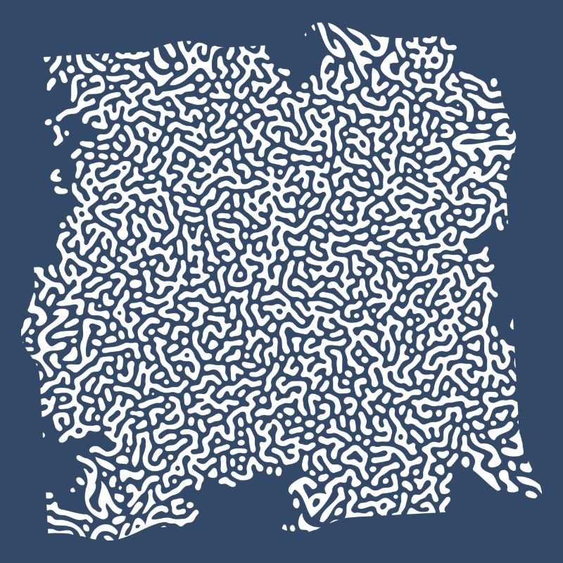 turing pattern weiss - Würmchen