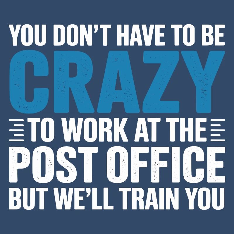 Funny Mail Carrier Postal Post Office Worker