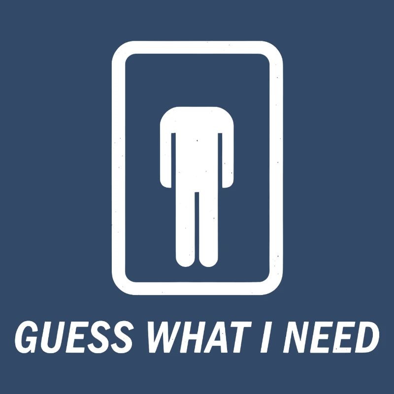 Raad Eens Wat Ik Nodig Heb Headless Grappig TShirt