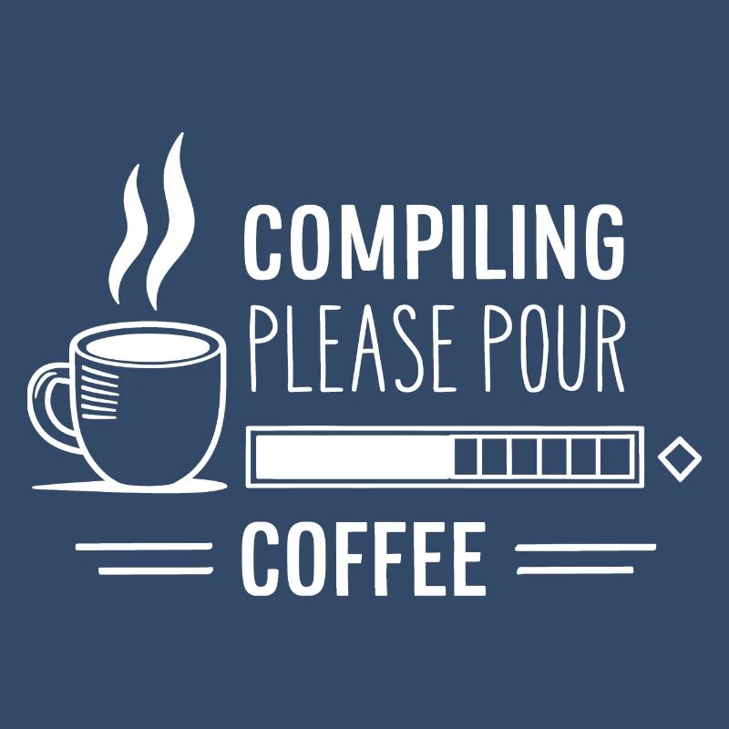 Programmers generate code from coffee