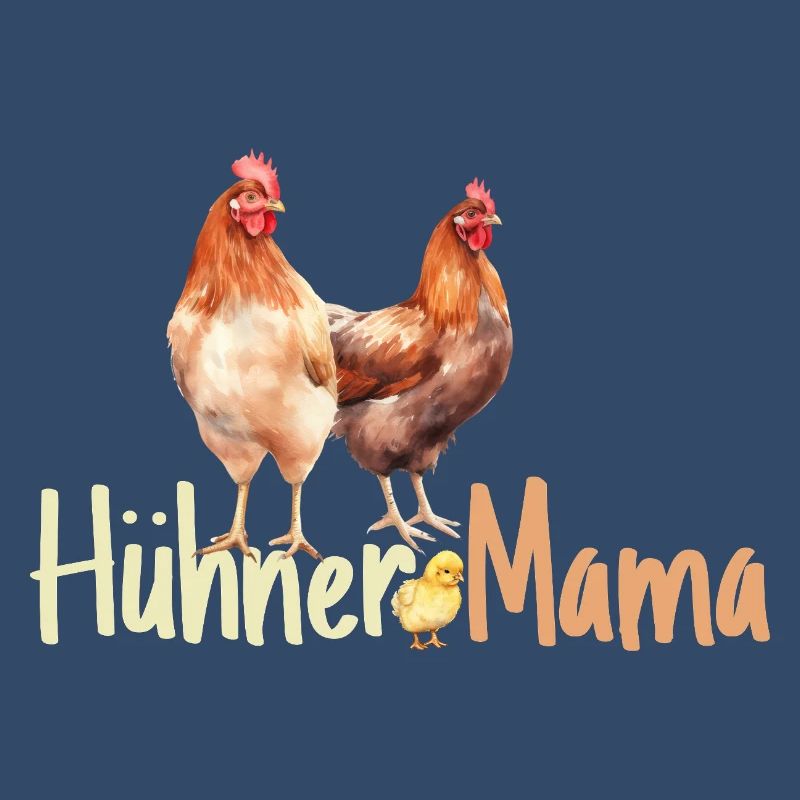 Hühner Mama Muttertag Mutterschaft Mama Elternteil