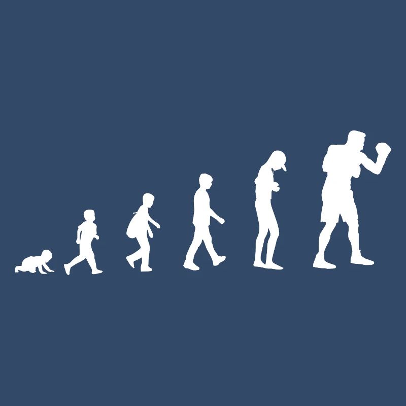 Évolution du bébé au boxer
