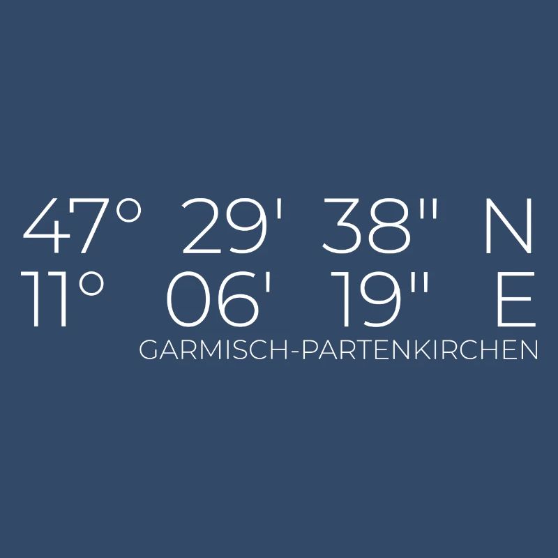 Coordinates Garmisch Partenkirchen
