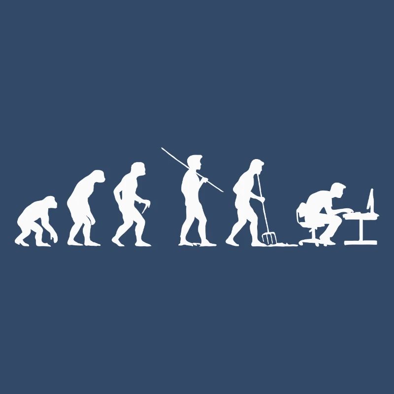 Evolution Programmer Computer Geek