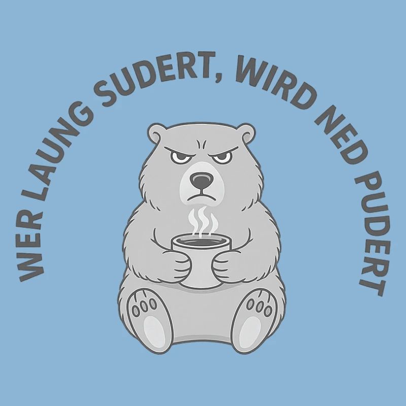 Wer laung sudert, wird ned pudert – Grumpy Coffee