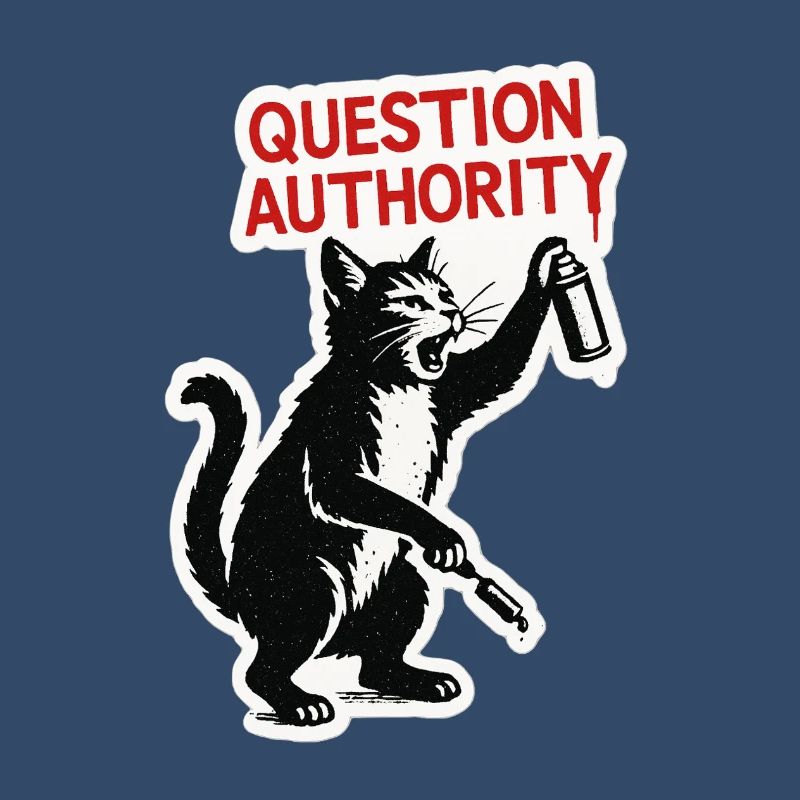 Cat Rebel: Question Authority