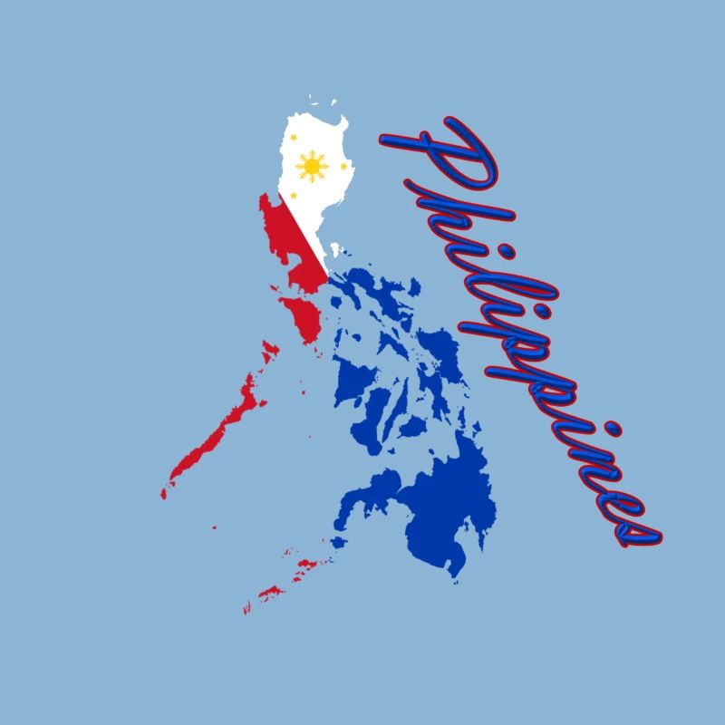 Philippines Flag Map Script