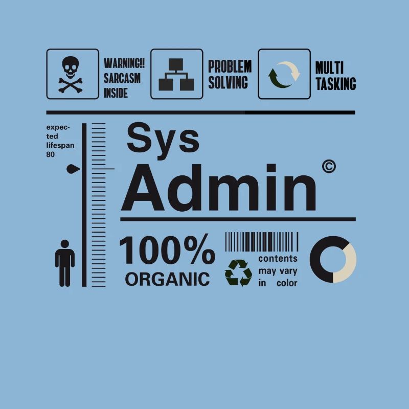Sys Admin Pingouin Ordinateur Nerd pc Platine cpu ner