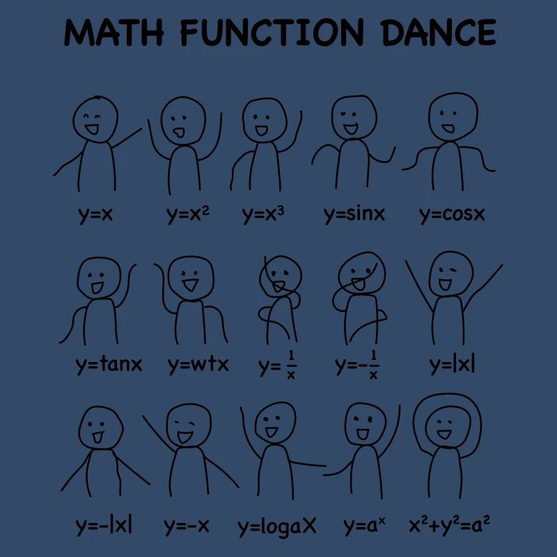 The 'Math Function Dance' (Nerd Shirt)