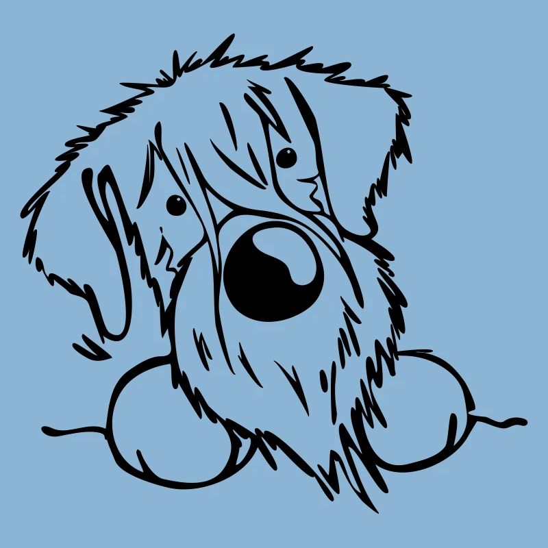 Neugieriger Schnauzer