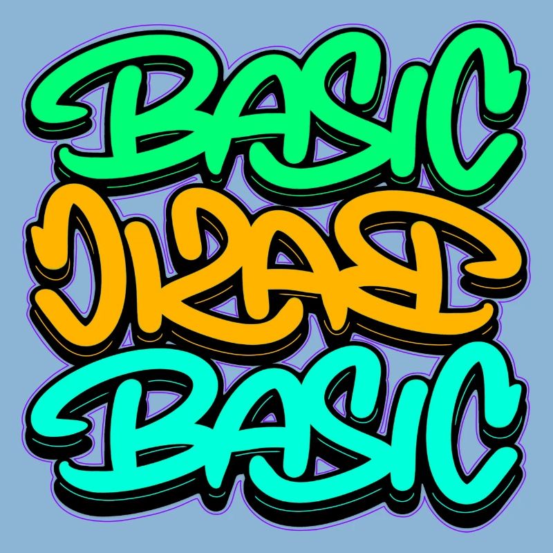 Urban Graffiti Basic Triple Font