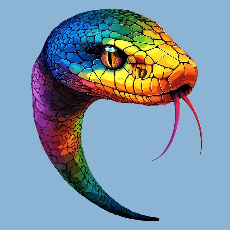 Snake Python Cobra Mamba Rattlesnake Snake