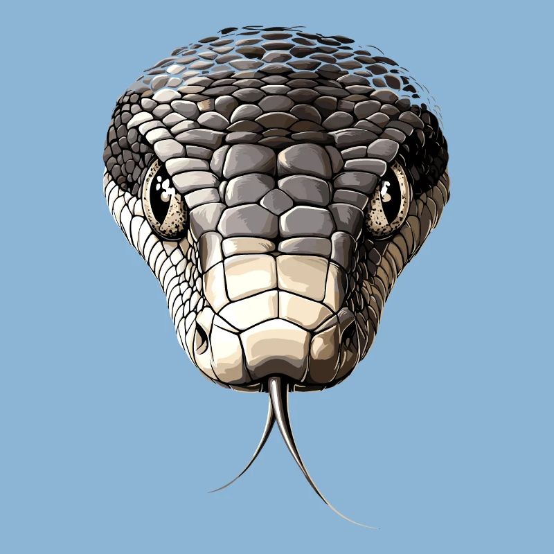 Serpent Python Cobra Mamba Serpent à sonnettes Serpent