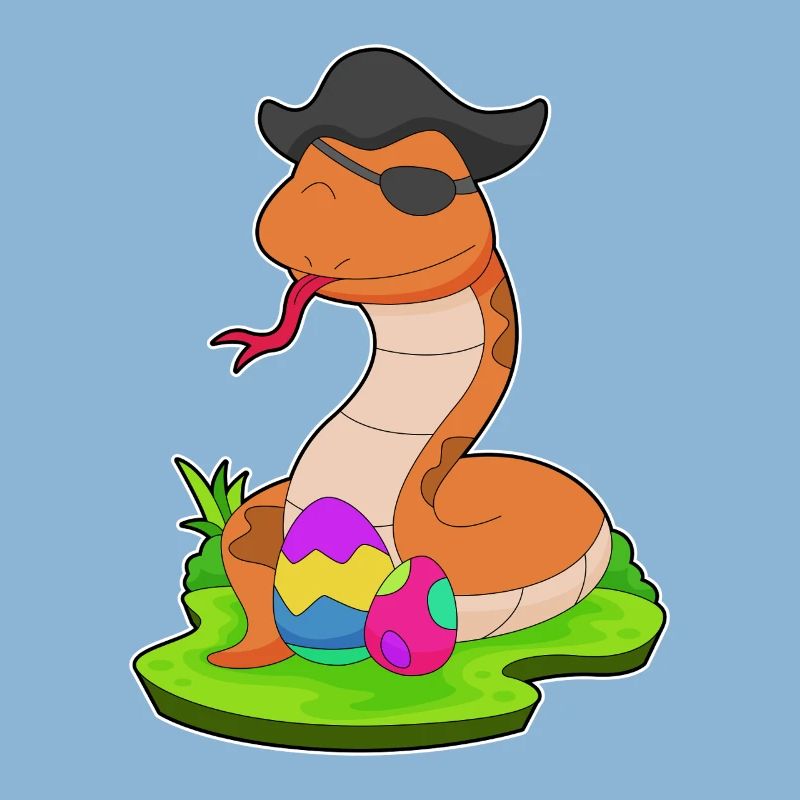 Snake Easter Pirate